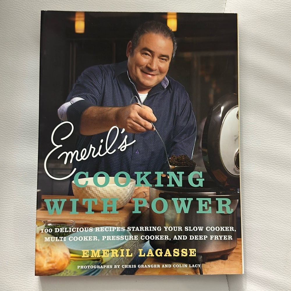 Emeril-s cooking with power cook book